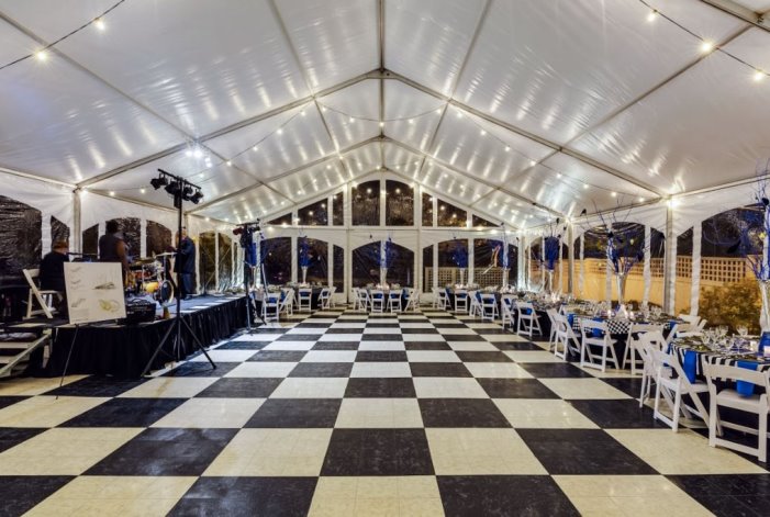 Checkered Dance Floor Rental