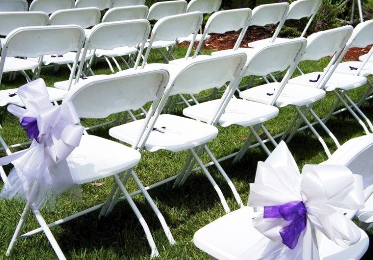 White clearance chair rentals