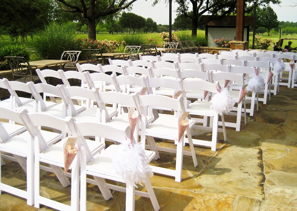 Wedding White Folding Chairs Rentals Miami 