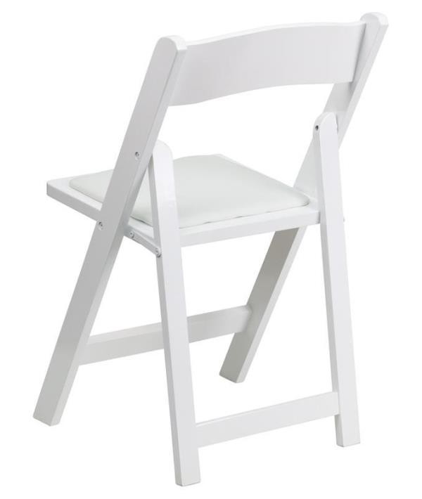White Folding Chairs Rentals Miami - Broward - Palm Beach