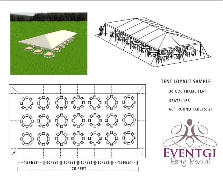 Tent Rentals 30x70