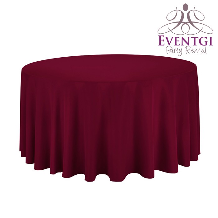 Burgundy Linens Rental