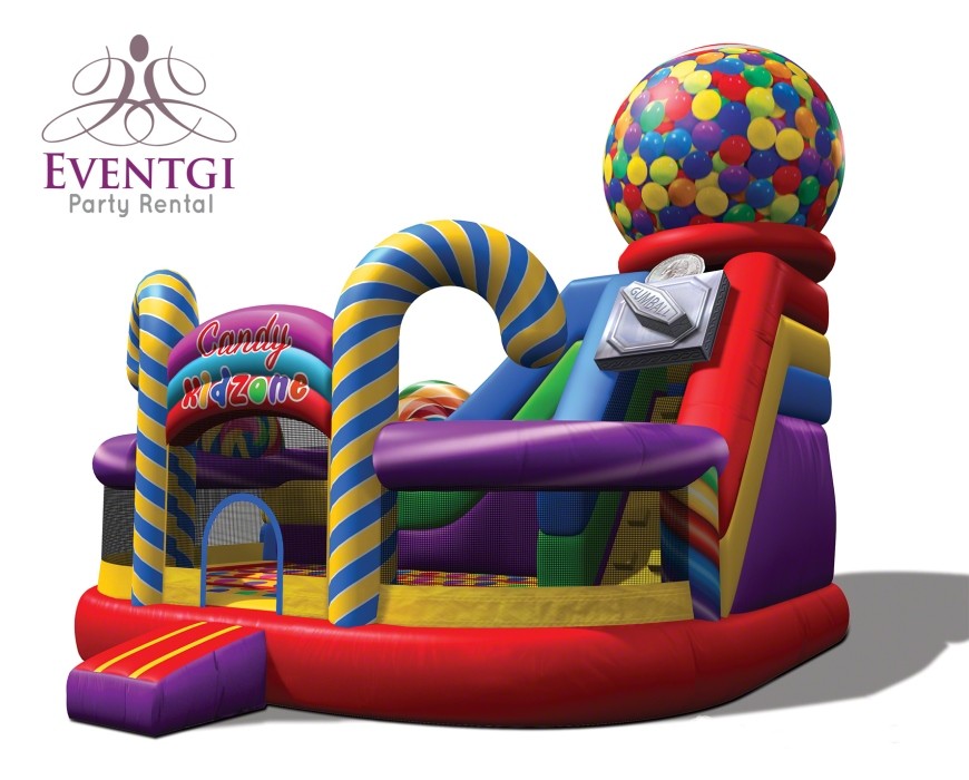 Candy Land Bounce House Rentals in Miami Fort Lauderdale West