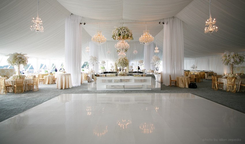 White Dance Floor Rentals In Miami Broward Palm Beach Weddings And Events
