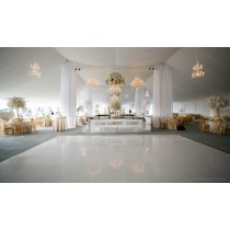 White Dance Floor