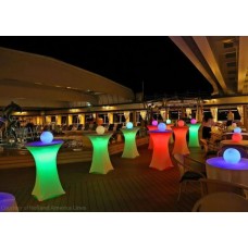 LED lights for under cocktail tables