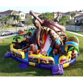 Pirate Island Bounce House