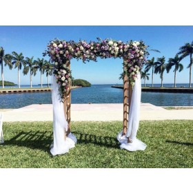 Wood Wedding arch Rentals