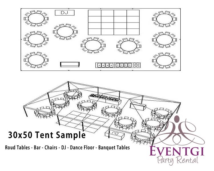 30x50 Tent Rentals