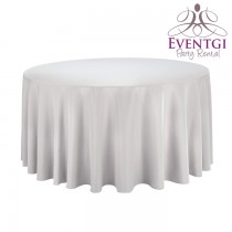 Silver Table Linen for Rent
