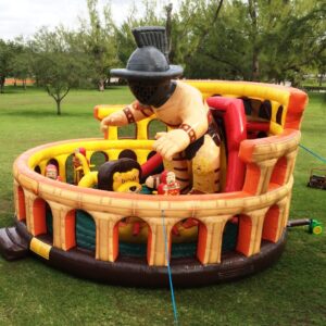 Gladiator Bounce House rental in Miami and Broward
