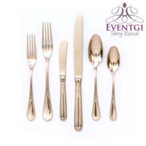 Gold Flatware Rentals rental in Miami and Broward